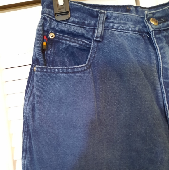 RARE vintage 1980's gitano high waist cotton jeans sz 12 regular *L - Picture 3 of 5